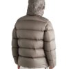 Mens Grey Puffer Jacket