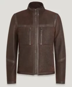 Roughout Shearling Leather Jacket