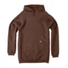 Basic Work Brown Hoodie