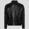 Cafe Racer Men Black Leather Jacket