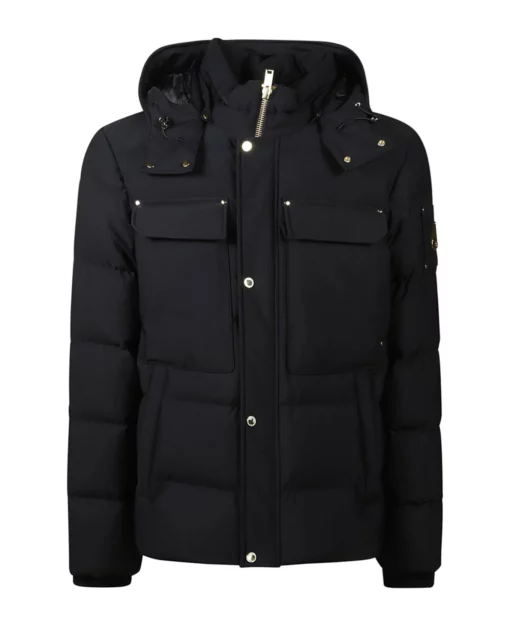 Mens Charcoal Puffer Jacket