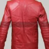 Mens Red Leather Jacket