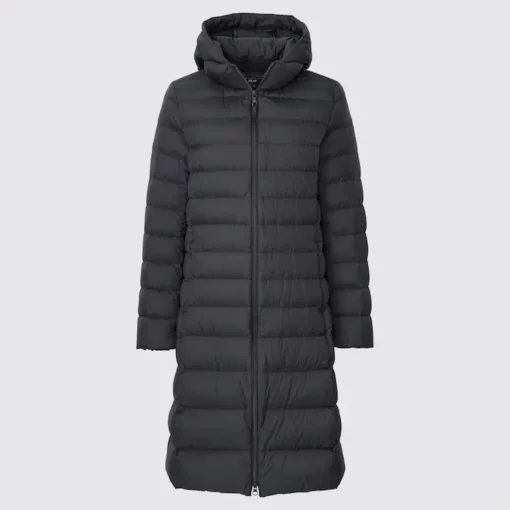 Ultra Light Down Hooded Coat