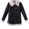 Women B3 Shearling Leather Coat